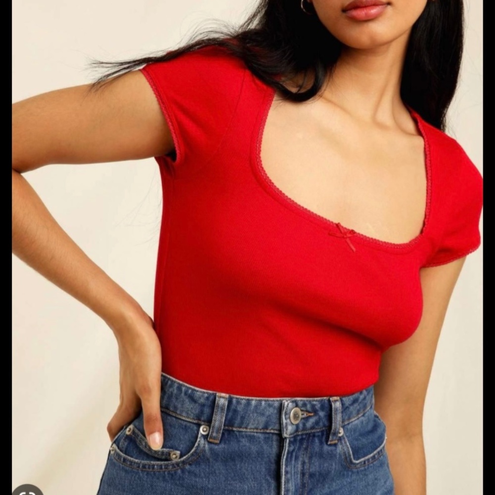 Red  Rouje Top